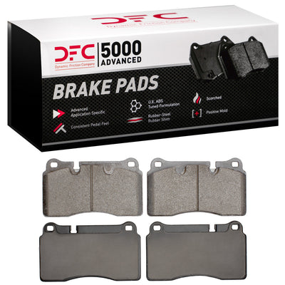DFC 05-12 Aston Martin V8 Vantage Front 5000 Advanced Low Metallic Brake Pads