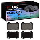DFC 04-26 Tesla Model X Rear 4000 Hybridynamic Brake Pads