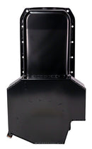 Moroso 86-Up Chevrolet Small Block (w/1 Pc Seal) Road Race Wet Sump 7qt 7.5in Steel Oil Pan - Black