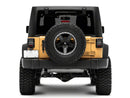 Raxiom 07-18 Jeep Wrangler JK Axial Series Lux LED Tail Lights- Black Housing (Clear Lens)