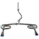 Remark 2022+ Honda Civic Sport Sedan (FE2) Cat-Back Exhaust - Dual Burnt Stainless Steel Tips