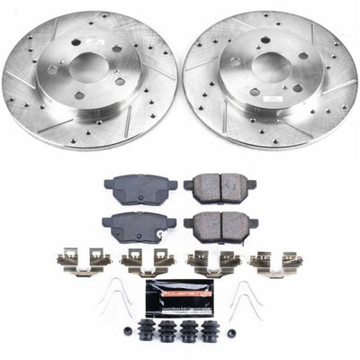 Power Stop 2016 Scion iM Front & Rear Z23 Evolution Sport Brake Kit w/Calipers
