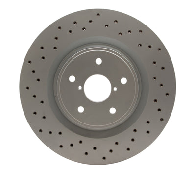 DFC 18-25 Subaru WRX STI Front Drilled GeoSPEC Coated Rotor