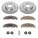 Power Stop 03-05 Cadillac CTS Front & Rear Z26 Street Warrior Brake Kit