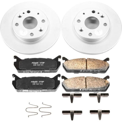 Power Stop 90-93 Mazda Miata Front & Rear Z17 Evolution Geomet Coated Brake Kit