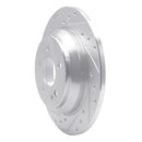 R1 16-23 Mercedes-Benz Viano (Mexico) Rear Left Drilled & Slotted Silver Brake Rotor