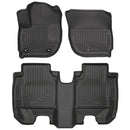 Husky Liners 16-22 Honda HR-V WeatherBeater Front & 2nd Row Floor Liners - Black
