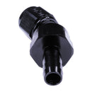 Russell 8AN ProClassic Crimp 30 Degree Hose End - Black