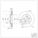 DFC GeoSPEC Coated Rotors - Plain