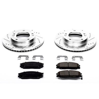 Power Stop 03-06 Kia Sorento Front & Rear Z23 Evolution Sport Brake Kit