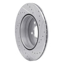 R1 12-20 BMW 335i Front & Rear Drilled & Slotted Silver Brake Rotor Set