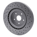 DFC 18-25 Subaru WRX STI Front Drilled GeoSPEC Coated Rotor