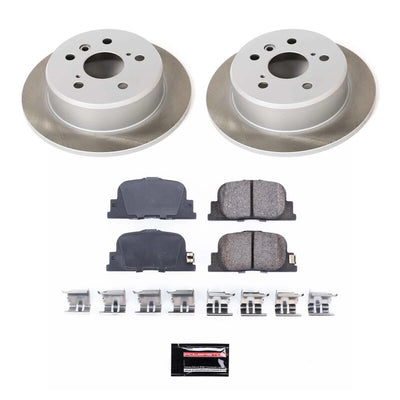 Power Stop 00-01 Lexus ES300 Front and Rear Semi-Coated Rotor Kit