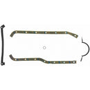 Fel-Pro 17950 Engine Oil Pan Gasket Set 18 Bolt Hole Multi Piece Gasket