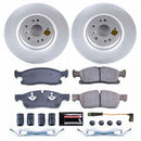 Power Stop 2018 Mercedes-Benz GLE350 Front & Rear Z23 Evolution Sport Coated Brake Kit