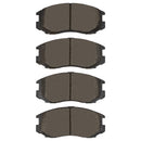 DFC 91-00 Plymouth Colt Front 4000 Hybridynamic Brake Pads