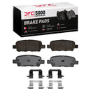 DFC 14-19 Nissan X-Trail Front & Rear Geospec Rotors with 5000 Advanced Brake Pads w/Hardware