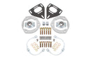 BMR 16-24 Chevy Camaro Caster Camber Plates - Black Hammertone