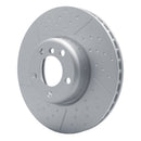 DFC 12-21 BMW 330i Front Hi-Carbon Alloy Geomet Coated Rotor - Dimpled and Slotted