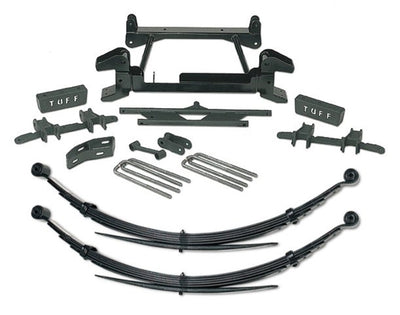 Tuff Country 88-97 Chevy K25/35 4x4 (8 Lug) 4in Lift Kt w/Rr Leaf Spring (Cast Lwr Cntrl Arm SX8000)
