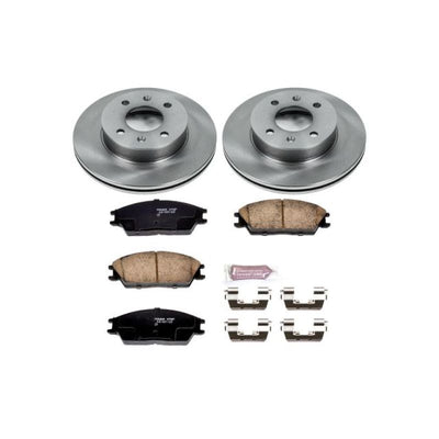 Power Stop 2003 Hyundai Accent Front & Rear Autospecialty Brake Kit