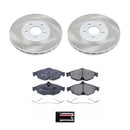 Power Stop 01-06 Chrysler Sebring Front and Rear Semi-Coated Rotor Kit