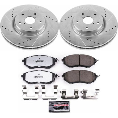 Power Stop 06-07 Subaru B9 Tribeca Front and Rear Z26 Street Kit w/Calipers