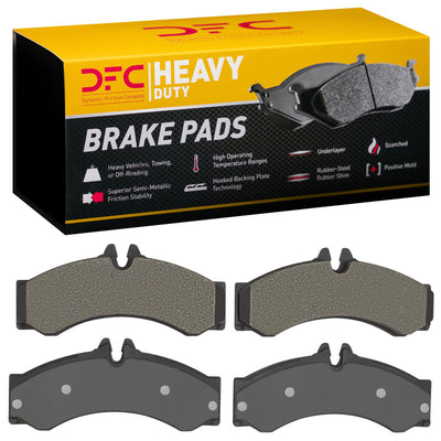 DFC 02-06 Dodge Sprinter 2500 Rear/Front Heavy Duty Pads - Semi Metallic