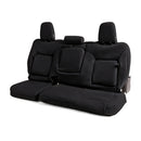 Covercraft 19-24 Chevrolet Silverado Leatherette PrecisionFit Custom Second Row Seat Covers - Black