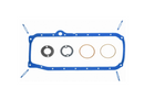 Fel-Pro 85-86 Chevy C10 Engine Oil Pan Gasket Set - PermaDry Molded Rubber Oil Pan SnapUps Included