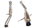 Invidia 02-07 WRX/STi 76mm N1 RACING Titanium Tip Cat-back Exhaust