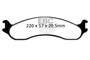 EBC S1 Brake Pad and Rotor Kit