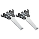 Ford Racing Logo Wire Loom Chrome Base/Black