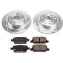 Power Stop 16-18 Chevrolet Malibu Front & Rear Z23 Evolution Sport Brake Kit