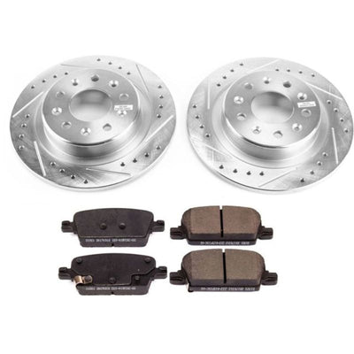 Power Stop 2021 Chevrolet Malibu Front & Rear Z23 Evolution Brake Kit
