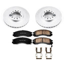 Power Stop 91-96 Mitsubishi Montero Front & Rear Z17 Evolution Geomet Coated Brake Kit