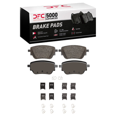 DFC 19-26 Mercedes-Benz CLA250 Rear Geospec Rotors with 5000 Advanced Brake Pads w/Hardware