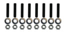 Moroso Pontiac Valve Cover Stud Kit w/ Broached Studs/Washers/Nylock Nuts