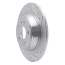 R1 13-20 Ford FusIon Front & Rear Drilled & Slotted Silver Brake Rotor Set