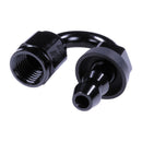 Russell 4AN Twist-Lok 180 Degree Hose End - Black