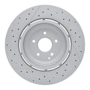 DFC 06-11 Mercedes-Benz SLK55 AMG Front Drilled and Slotted Hi-Carbon Alloy Geomet Coated Rotor