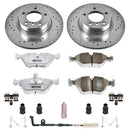 Power Stop 04-05 BMW 525i Front & Rear Z26 Street Warrior Brake Kit