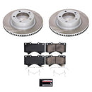 Power Stop 16-21 Lexus LX570 Front and Rear Semi-Coated Rotor Kit
