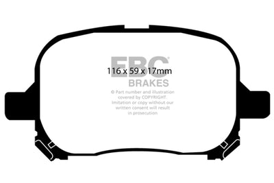EBC S4 Brake Pad and Rotor Kit