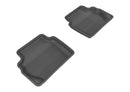 3D MAXpider 2011-2019 Ford Fiesta Kagu 1st & 2nd Row Floormats - Black