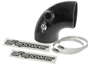aFe Magnum FORCE Intake Coupling Kit (3-3/4 IN ID x 90 Deg.) Elbow Coupler - Black
