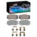 DFC 02-06 Hyundai Sonata Front Geospec Rotors w/4000 HybriDynamic Brake Pads w/Hardware