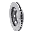 R1 1971-91 Jeep J20 Front Drill & Slot Silver Rotors