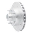 R1 95-97 Ford Ranger (USA/Canada) Front Left Drilled & Slotted Silver Brake Rotor