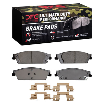 DFC 07-20 Cadillac Escalade EXT Rear Drill/Slot Geoperf Rotors Ultimate Duty Perf Pads w/Hardware